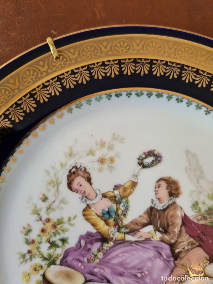 Antig&uuml;edades: PLATO CERAMICA LIMOGES - Foto 2