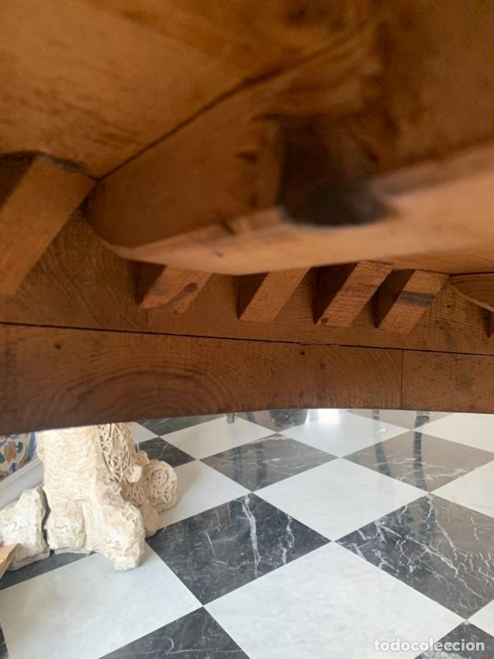 Antig&uuml;edades: MESA VELADOR ESTILO IMPERIO DE CAOBA - Foto 6