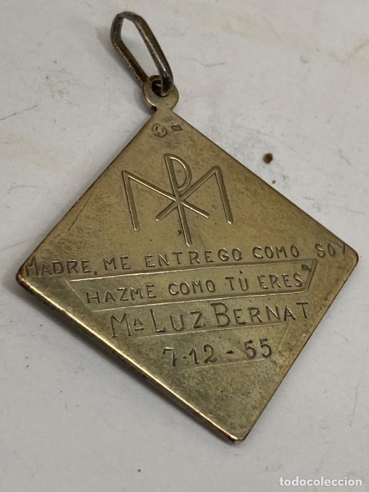 Antig&uuml;edades: Colgante de plata religioso - Foto 2