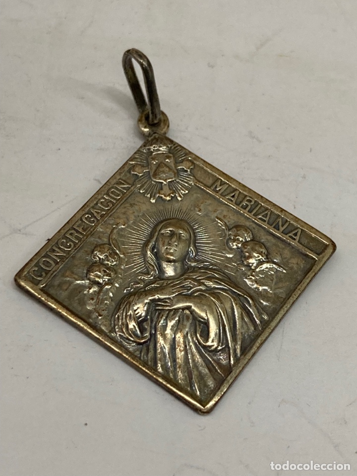 Antig&uuml;edades: Colgante de plata religioso - Foto 1