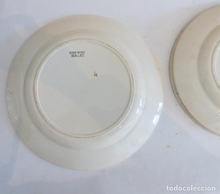 Antig&uuml;edades: Juego de 3 platos Terre de Fer - Foto 2
