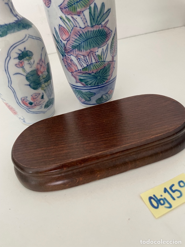 Antig&uuml;edades: Juego de jarrones decoraci&oacute;n - Foto 4