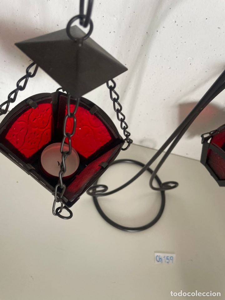 Antig&uuml;edades: Faroles de vela - Foto 2