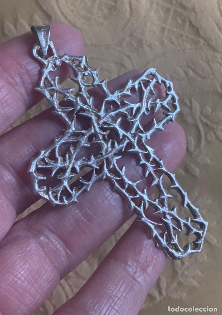 Antig&uuml;edades: CRUZ DE ESPINAS DE PLATA - Foto 2