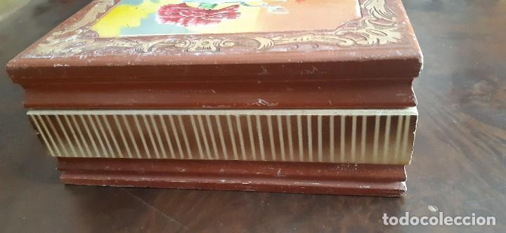 Antig&uuml;edades: ANTIGUA CAJA CON ESPEJO. - Foto 3