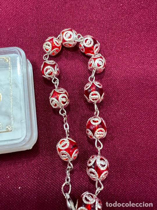 Antig&uuml;edades: PULSERA ROSARIO - Foto 3