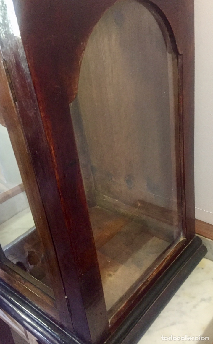 Antig&uuml;edades: Capilla hornacina de madera. - Foto 7