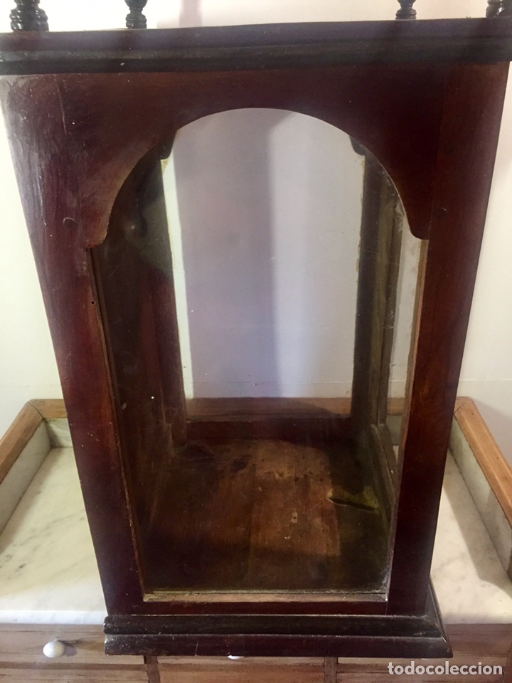 Antig&uuml;edades: Capilla hornacina de madera. - Foto 14