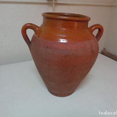 Antigüedades: TINAJA ORZA CERÁMICA CATALANA SIGLO XIX. Lote 344097648