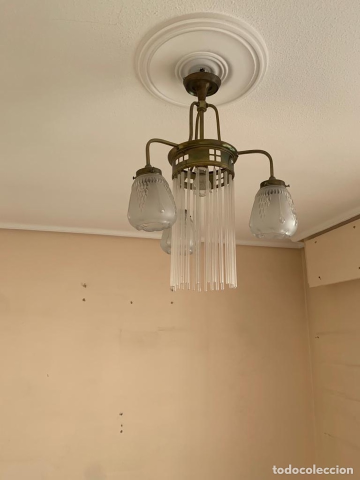 Antig&uuml;edades: L&Aacute;MPARA DE TECHO - Foto 3