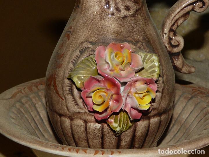 Antig&uuml;edades: Aguamanil de porcelana. - Foto 2