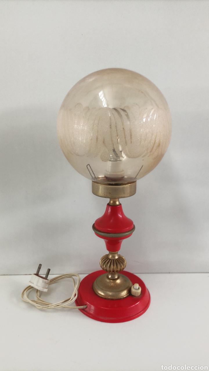 Antig&uuml;edades: L&aacute;mpara de mesa Antigua vintaig - Foto 1