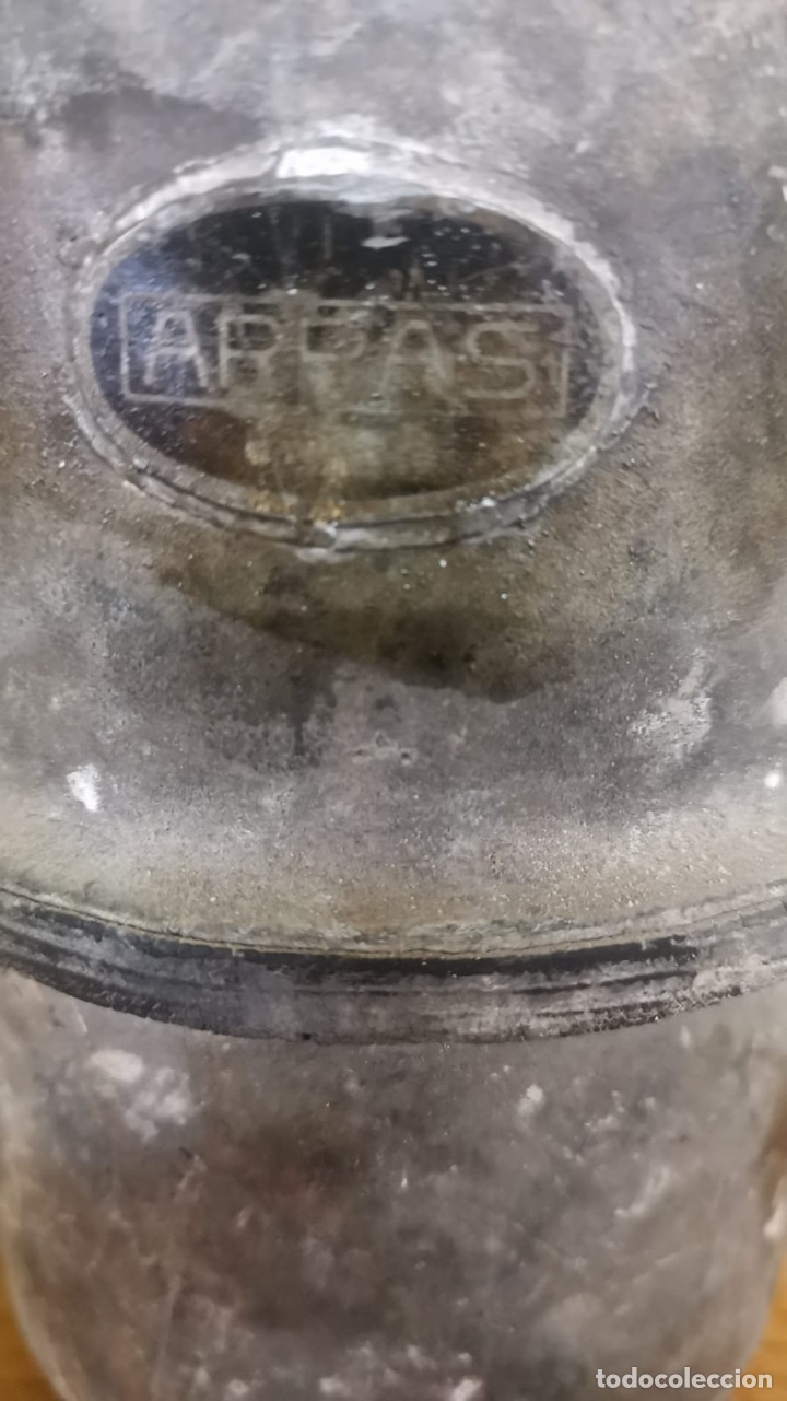 Antig&uuml;edades: Lampara de carburo marca ARRAS - Foto 1
