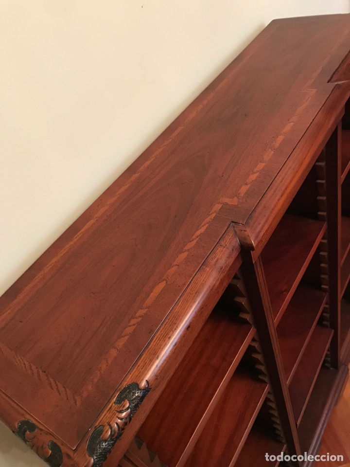 Antig&uuml;edades: Librer&iacute;a madera - Foto 5
