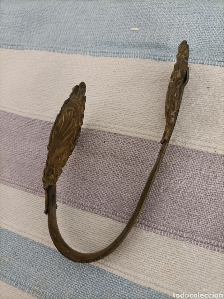 Antig&uuml;edades: Percha metal. 14 cms - Foto 4