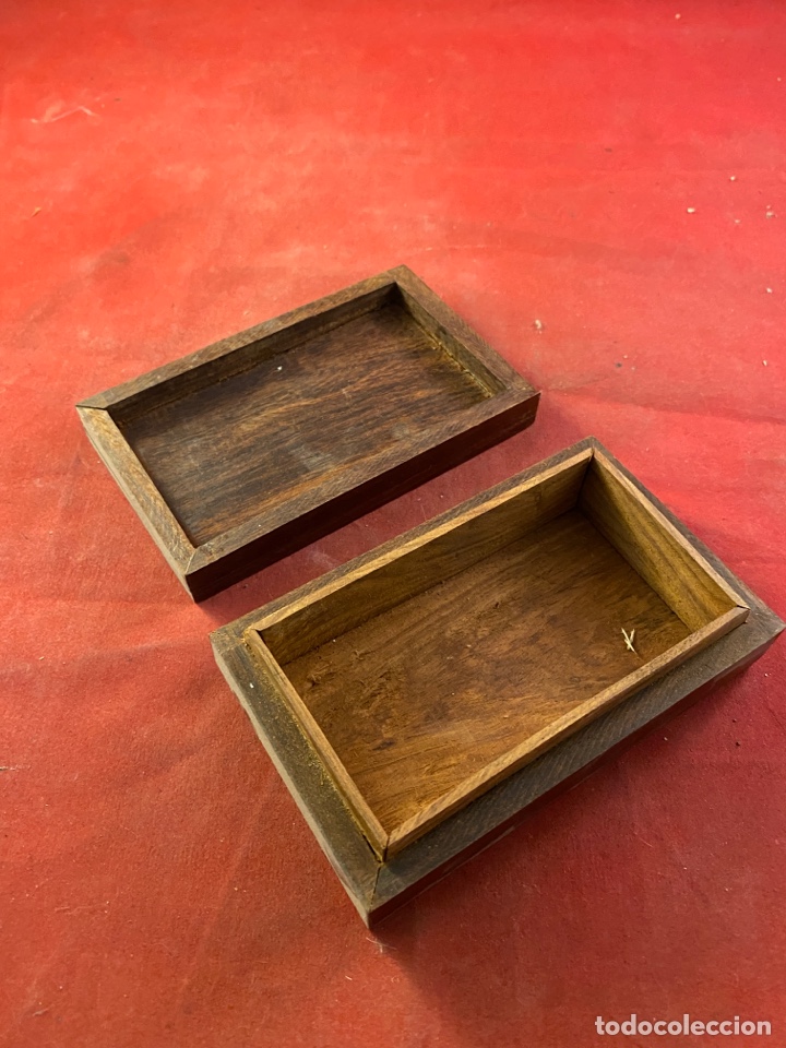 Antig&uuml;edades: Caja de madera - Foto 3