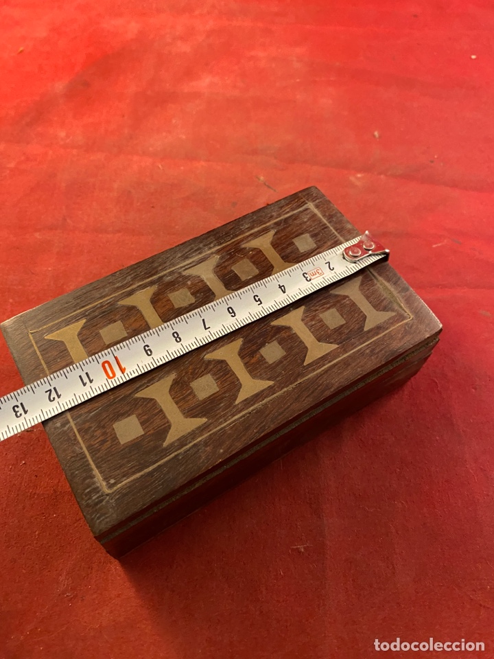 Antig&uuml;edades: Caja de madera - Foto 4