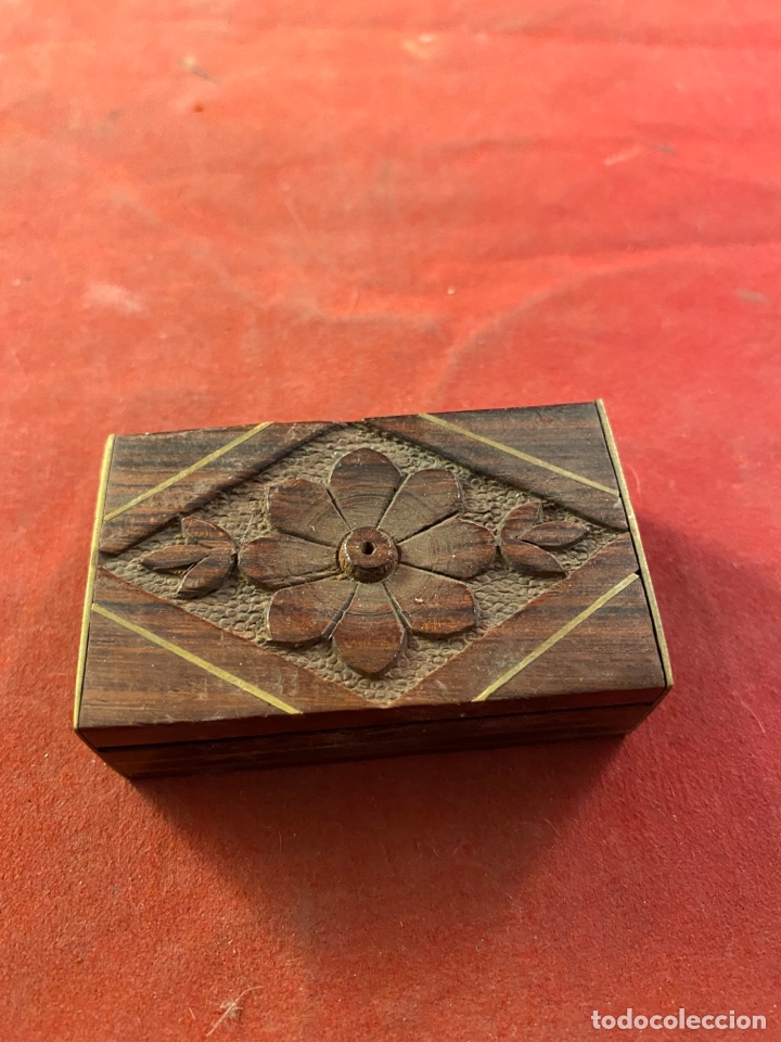 Antig&uuml;edades: Cajita de madera - Foto 1