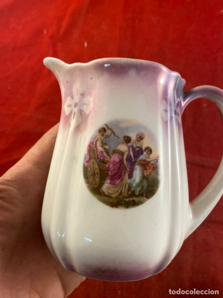 Antig&uuml;edades: Lechera porcelana - Foto 2