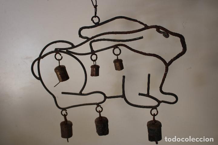 Antig&uuml;edades: conejo campanas cencerros - Foto 4