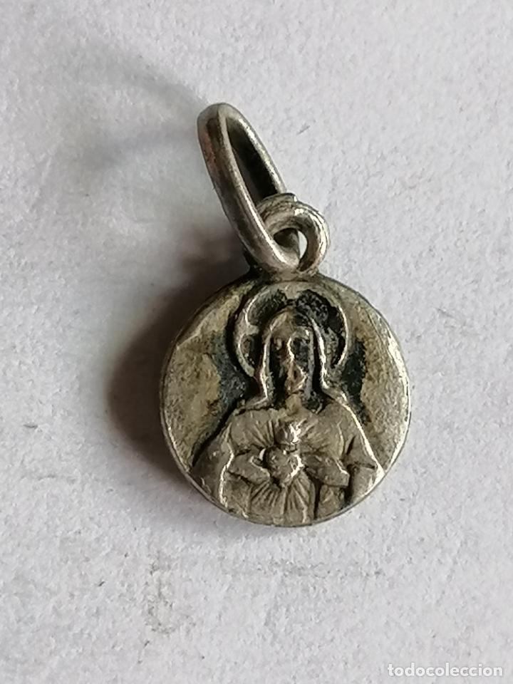 Antig&uuml;edades: MEDALLA, VIRGEN Y SAGRADO CORAZON - Foto 2