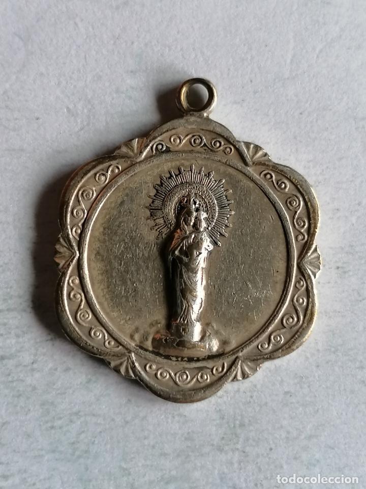 Antig&uuml;edades: MEDALLA DE PLATA, VIRGEN DEL PILAR - Foto 1