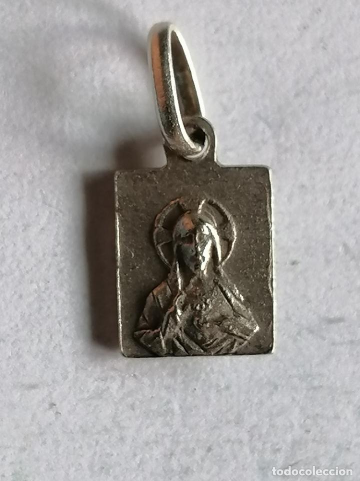 Antig&uuml;edades: MEDALLA, VIRGEN Y SAGRADO CORAZON - Foto 2