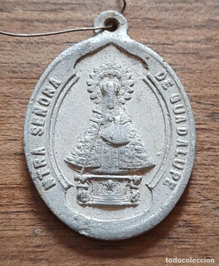 Antig&uuml;edades: Medalla Guadalupe y coraz&oacute;n de Jesus - Foto 1