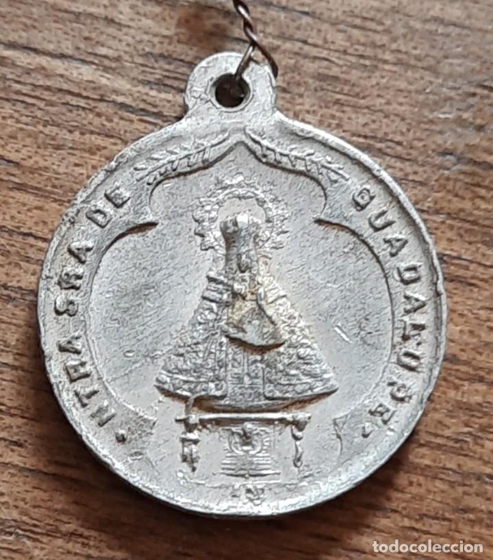 Antig&uuml;edades: Medalla Guadalupe y coraz&oacute;n de Jesus - Foto 1