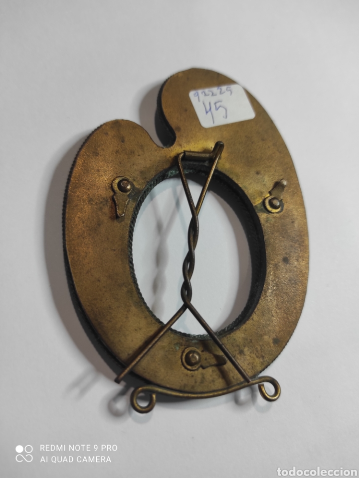 Antig&uuml;edades: Marco de mosaico italiano y bronce - Foto 3