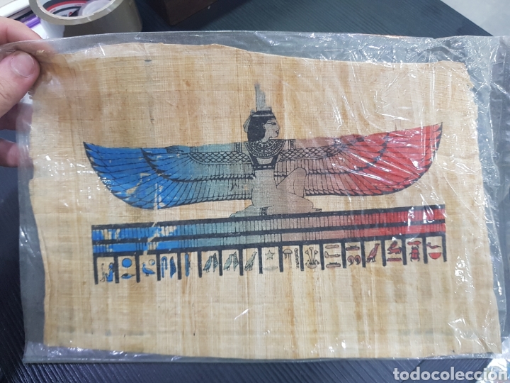 Antig&uuml;edades: Antiguo papiro tipo egipcio. (L2) - Foto 1