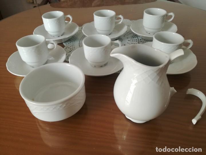 Antig&uuml;edades: JUEGO DE CAFE BIDASOA. - Foto 1