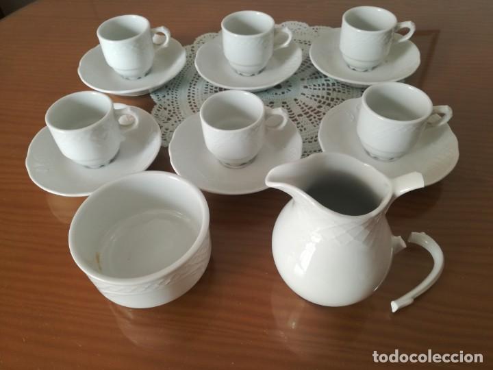 Antig&uuml;edades: JUEGO DE CAFE BIDASOA. - Foto 3
