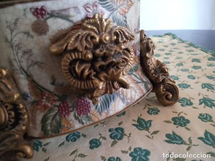 Antig&uuml;edades: CAJA - JOYERO PORCELANA NUMERADA - Foto 2
