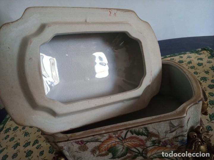 Antig&uuml;edades: CAJA - JOYERO PORCELANA NUMERADA - Foto 10