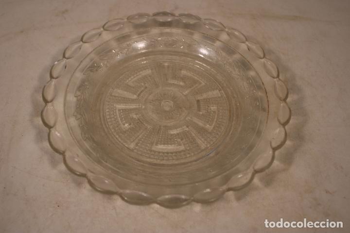 Oggetti Antichi: plato cristal santa lucia - cartagena