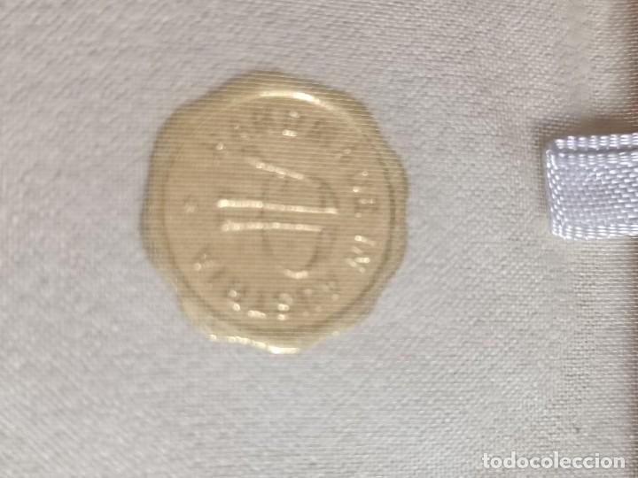 Antig&uuml;edades: POLVERA BORDADA EN PETIT POINT HECHA A MANO EN AUSTRIA - Foto 8