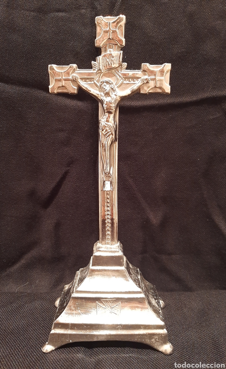 Antig&uuml;edades: Crucifijo Jesucristo - Foto 1