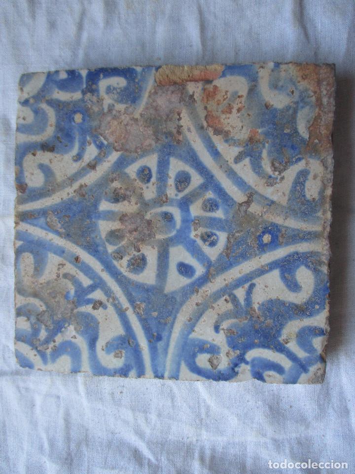 Antig&uuml;edades: azulejo gotico siglo XV - Foto 1
