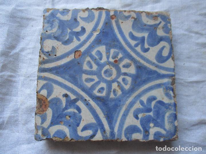 Antig&uuml;edades: Azulejo Gotico Valenciano - Foto 1