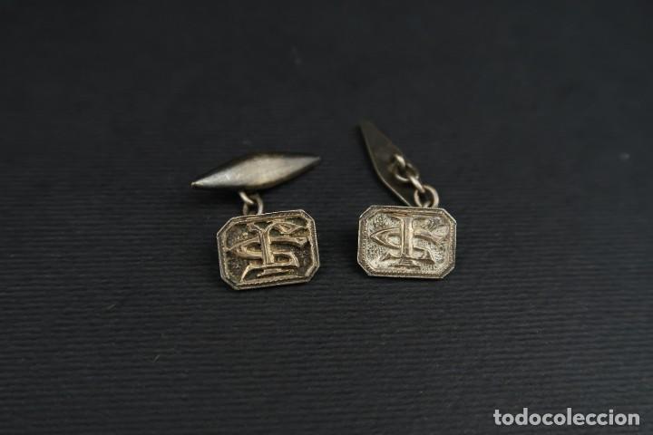 Antig&uuml;edades: Antiguos Gemelos de Plata - Foto 1