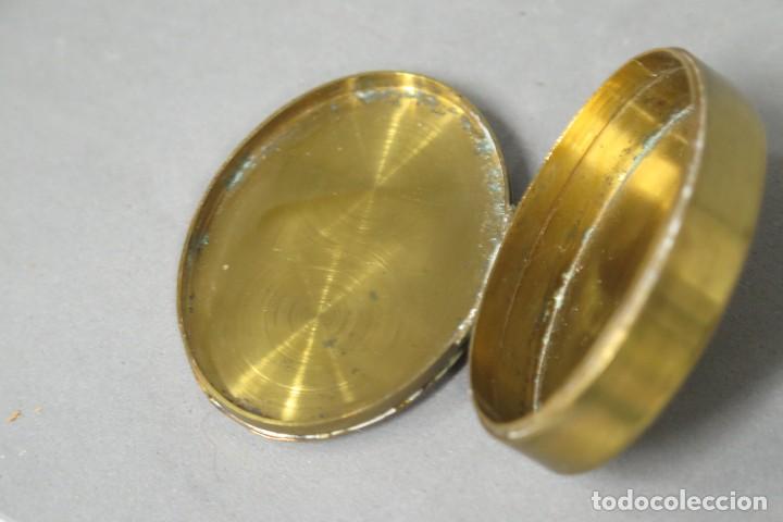 Antig&uuml;edades: PASTILLERO. ESMALTE CAMPLEVE. HACIA 1940 - Foto 3