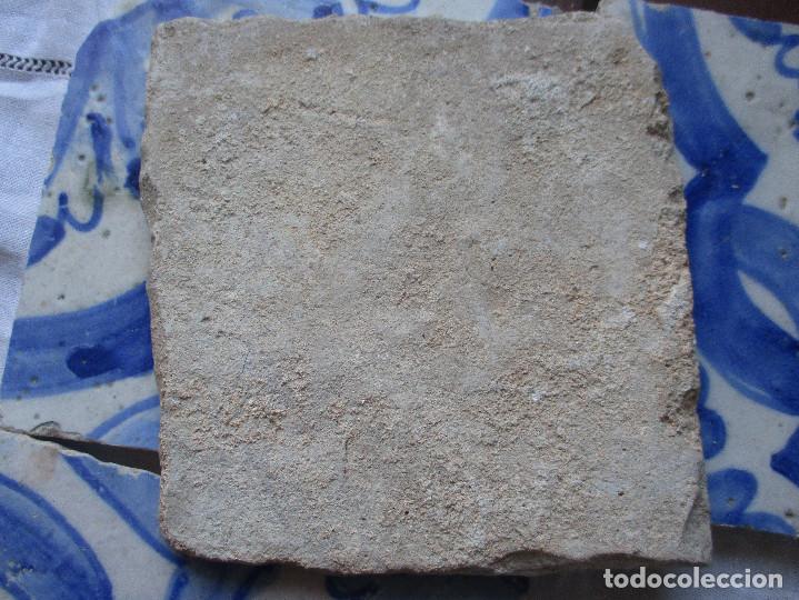 Antig&uuml;edades: Conjunto de 4 azulejos siglo XVIII - Foto 3