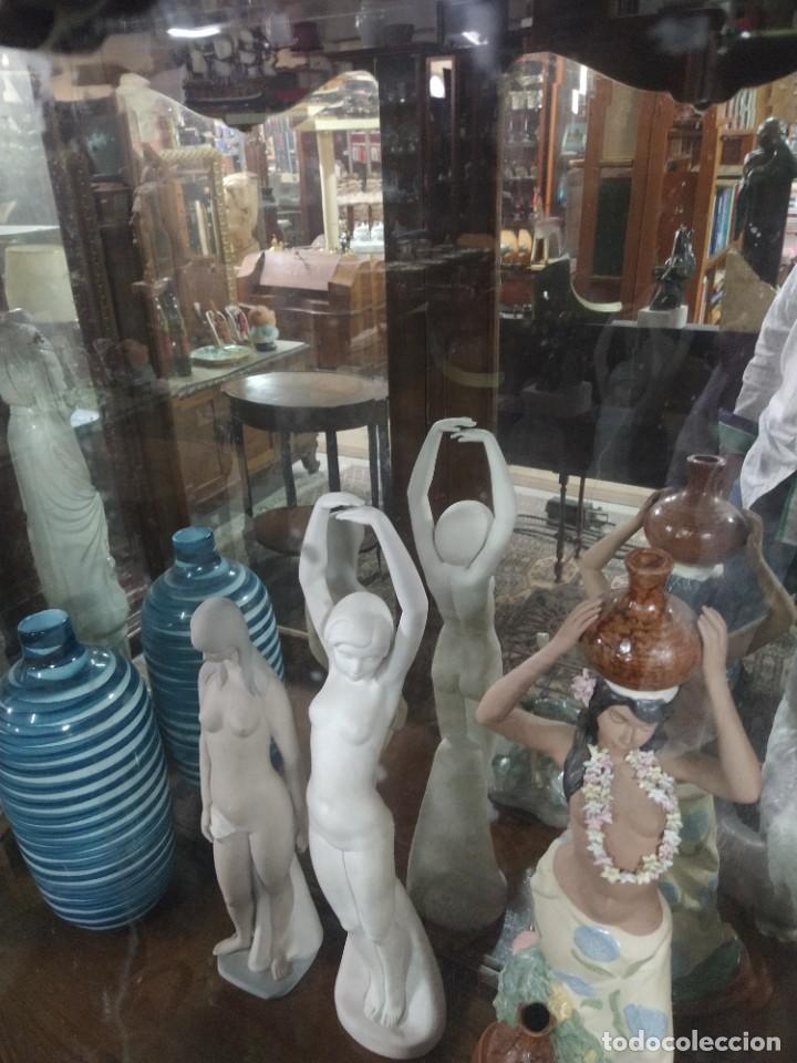 Antig&uuml;edades: VITRINA de MADERA casta&ntilde;o . ART DECO . - Foto 5