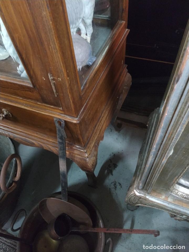 Antig&uuml;edades: VITRINA de MADERA casta&ntilde;o . ART DECO . - Foto 11