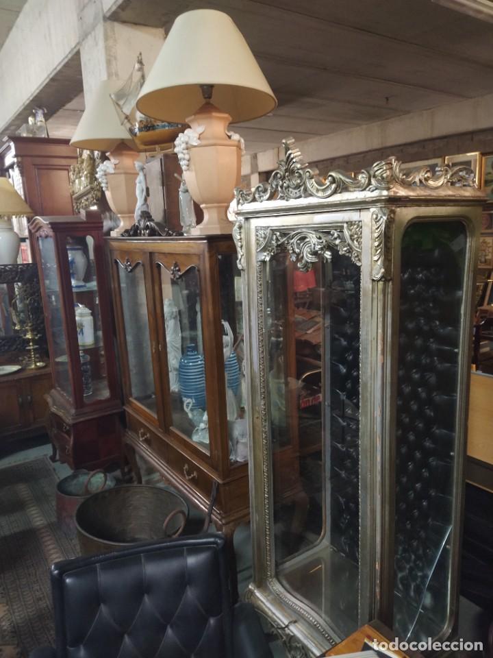 Antig&uuml;edades: VITRINA de MADERA casta&ntilde;o . ART DECO . - Foto 16