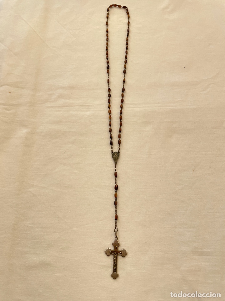 Antig&uuml;edades: Rosario niquelado - Foto 1