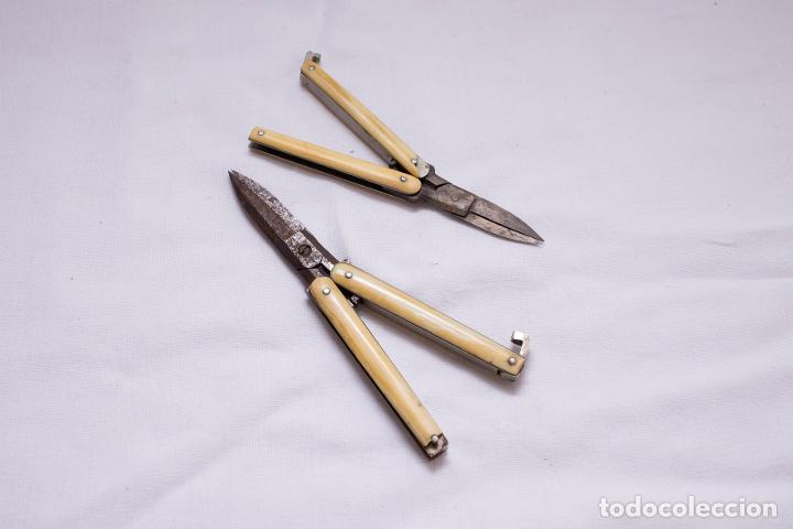 Oggetti Antichi: Tijeras antiguas Marfil