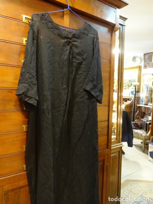 Antig&uuml;edades: vestido de epoca, mujer en negro. REF-9273. ca9 - Foto 4