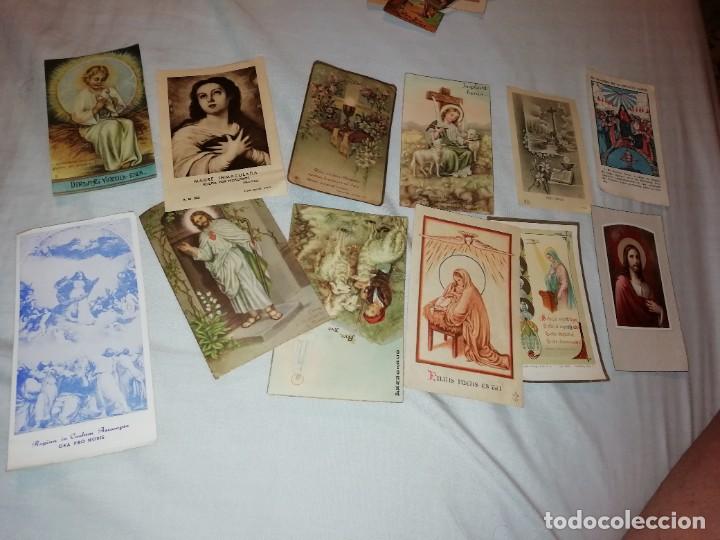 Antig&uuml;edades: 12 estampas religiosas a&ntilde;os 50 - Foto 1